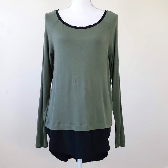 H by bordeaux Tops - H by Bordeaux Long Sleeve Tunic Top Size Medium